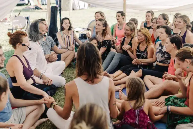 Bijay J. Anand at the Healing Fetsival Kundalini Yoga Workshop
