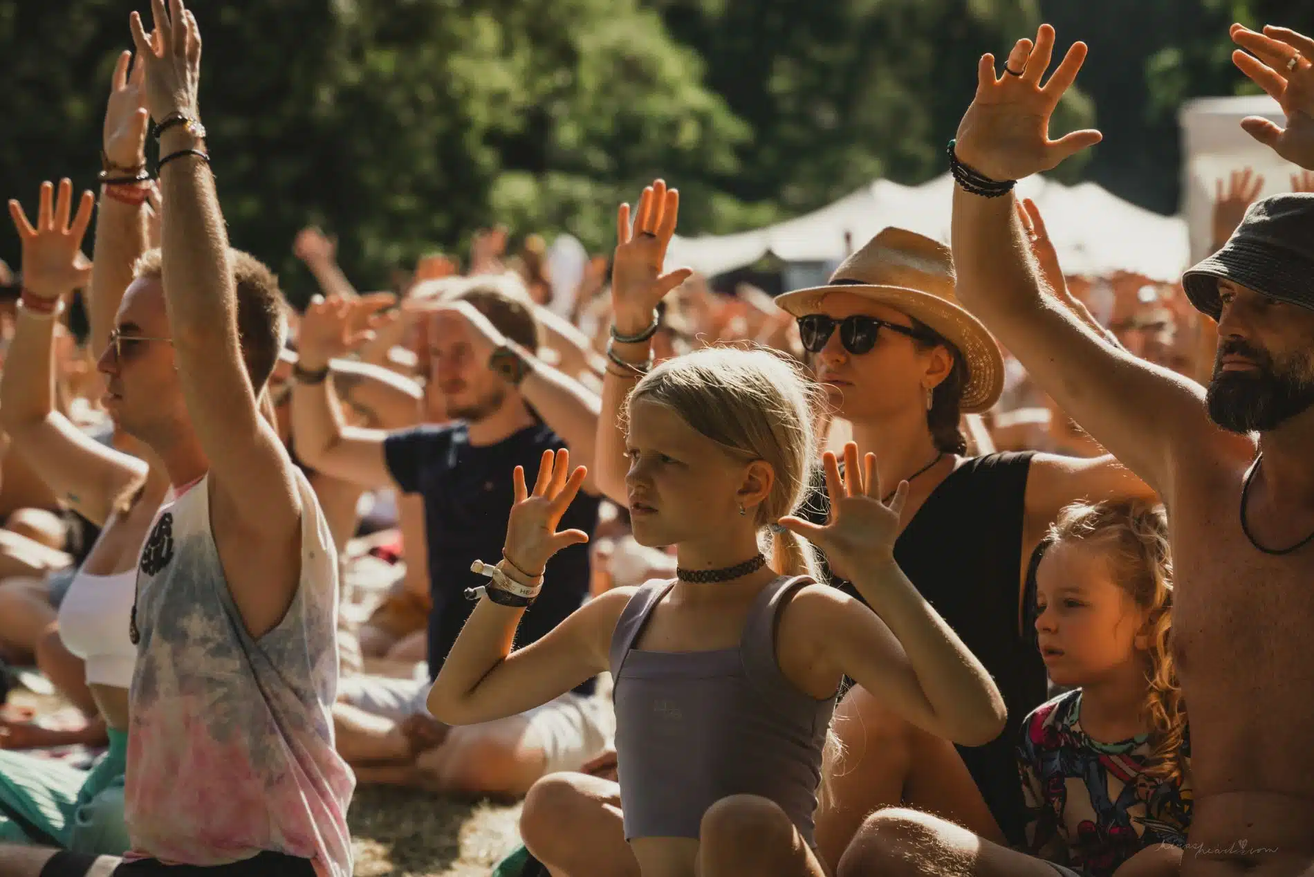 děti na Healing Festivalu_Rodinná oaza_Dětský koutek