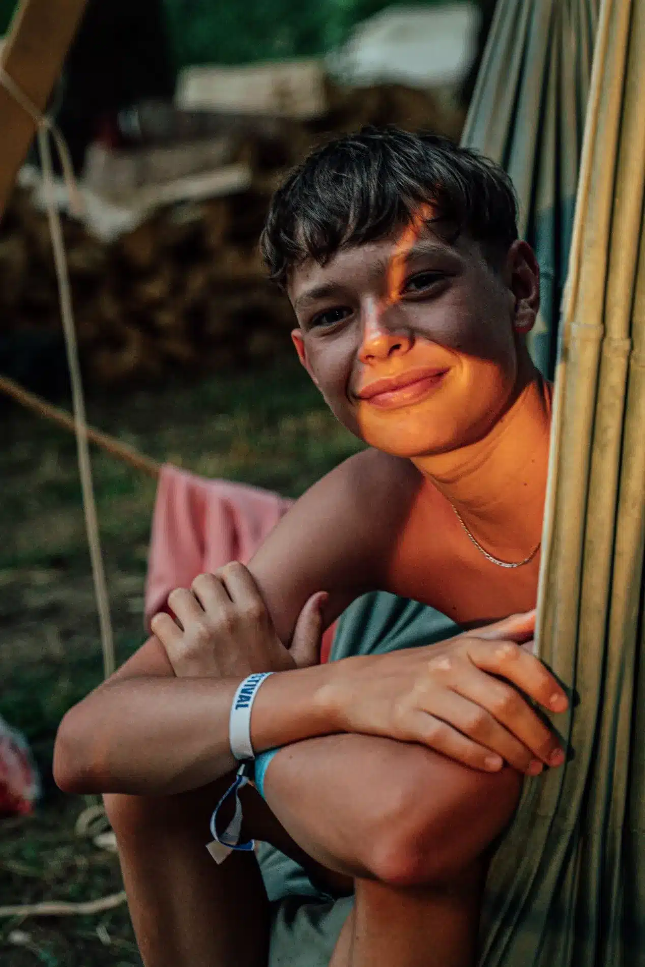 Děti na Healing Festivalu