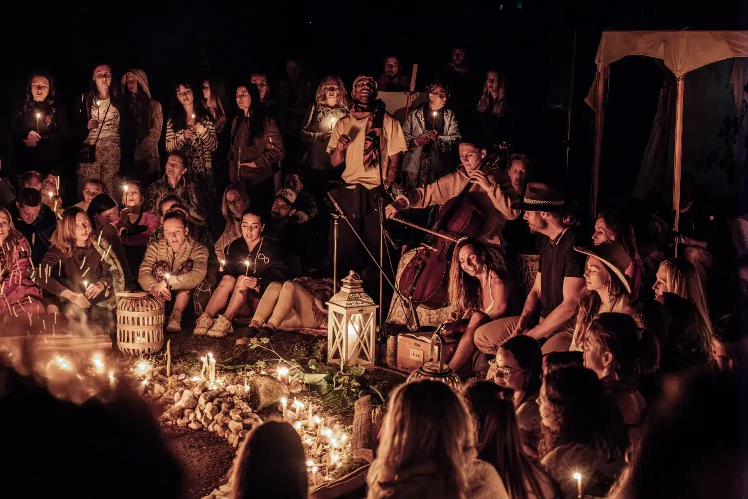 Healing Festival 2025 Svičkovy rituál s Apis Candela